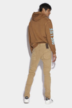 Beige Fibres Hoodie