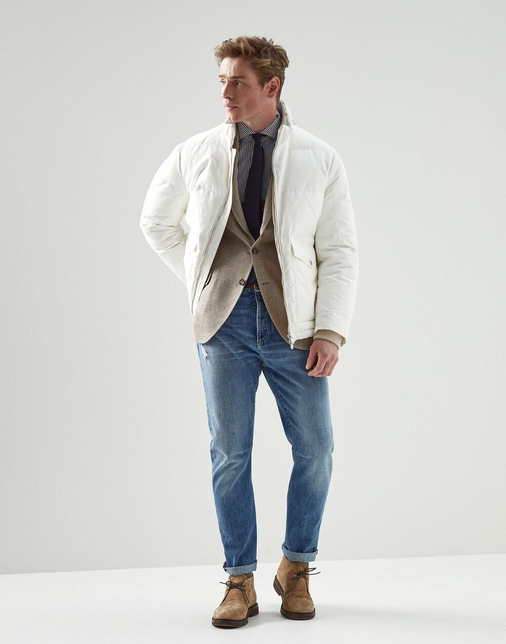 White Cotton Dress Shirt