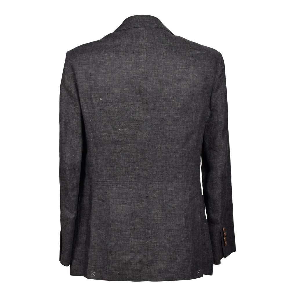 Gray Linen Blazer