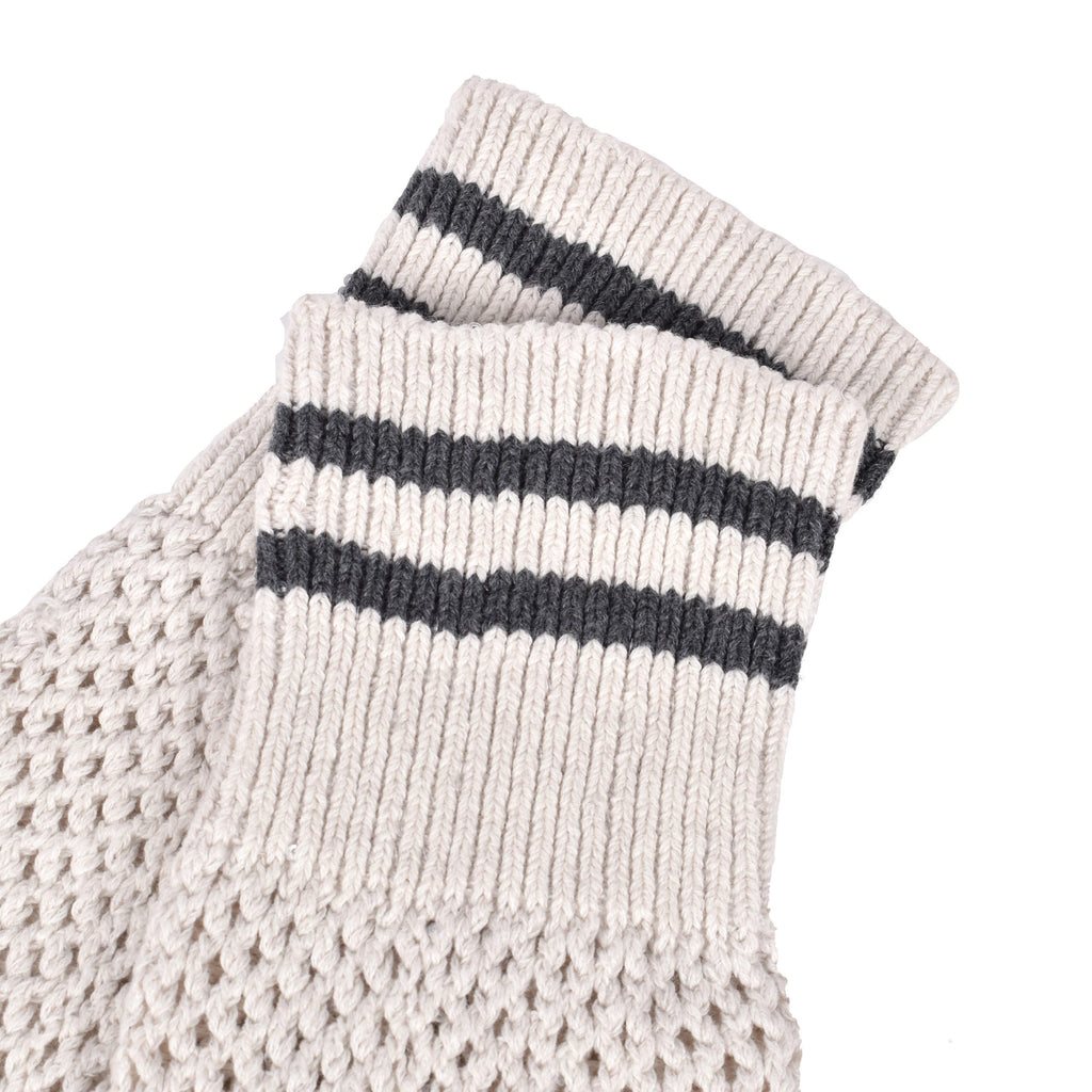 Beige Cotton Socks