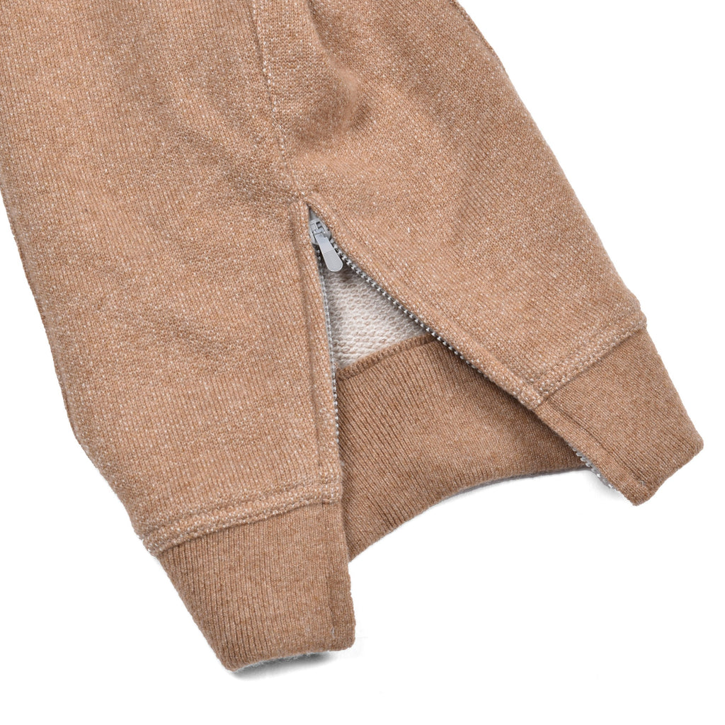 Beige Cashmere Joggers (Workout Pants)