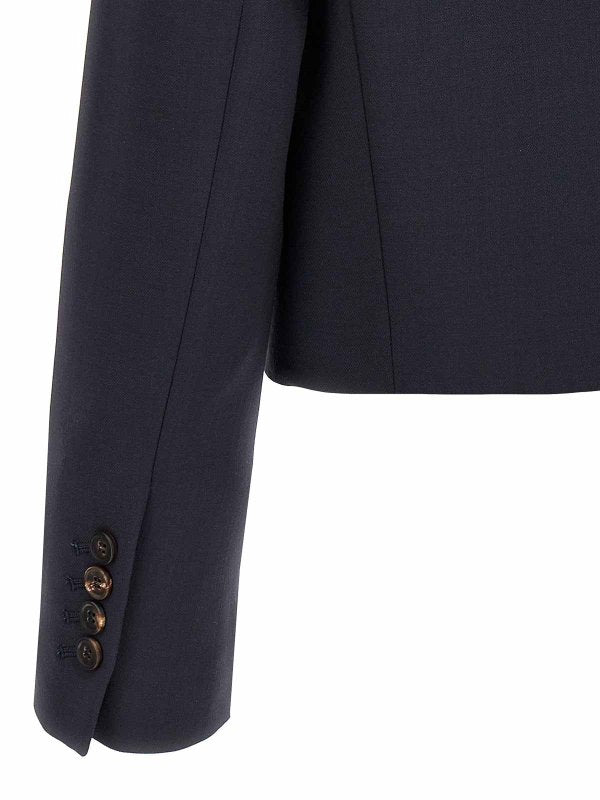 Blue Wool Blazer