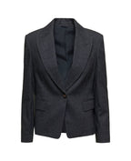 Gray Wool Blazer