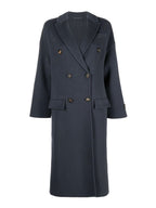 Blue Wool Coat