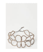 Gray Silver Necklace