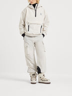 Beige Polyamide Joggers (Workout Pants)