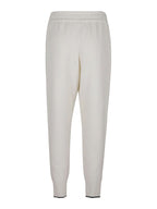 White Cashmere Joggers (Workout Pants)