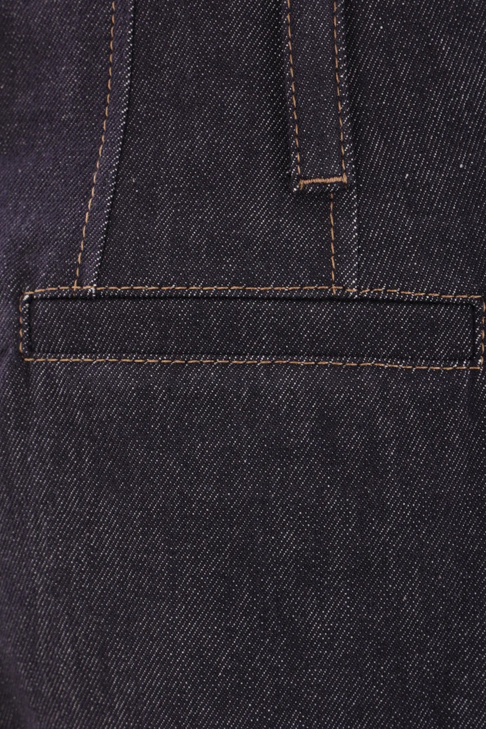 Blue Cotton Bermuda Shorts