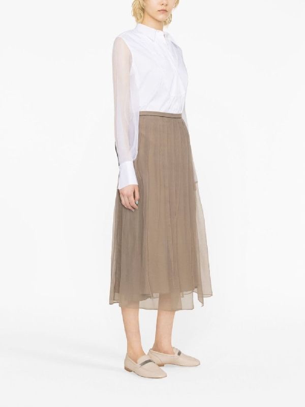 White Cotton Dress Shirt