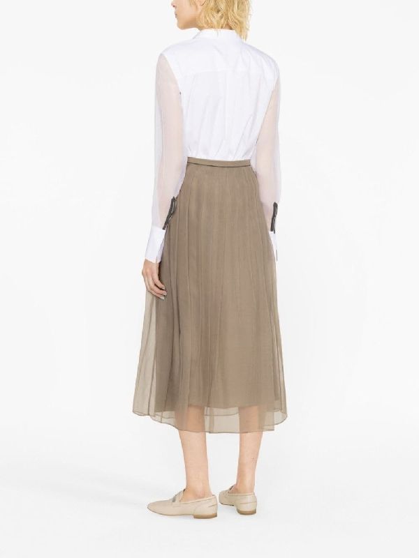 White Cotton Dress Shirt