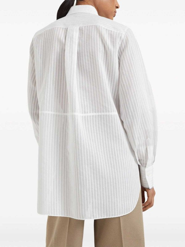 White Cotton Dress Shirt