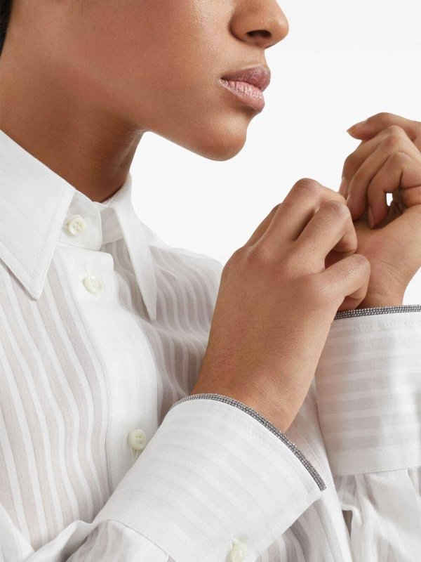 White Cotton Dress Shirt