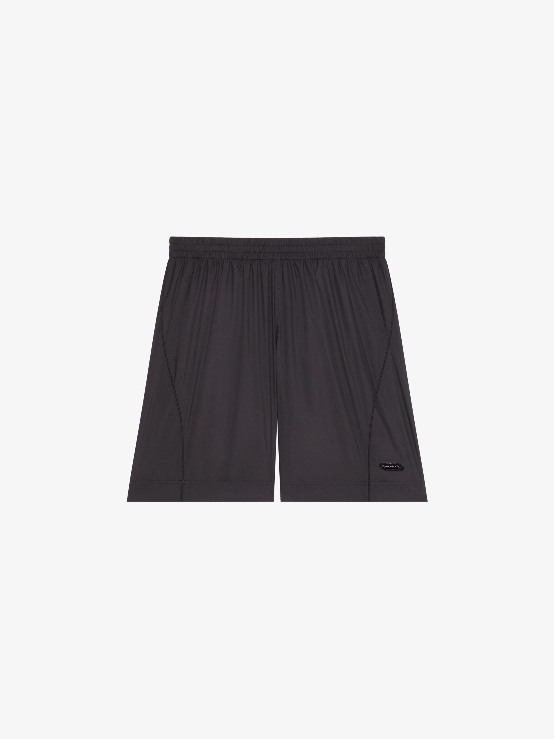 Black Fibres Shorts