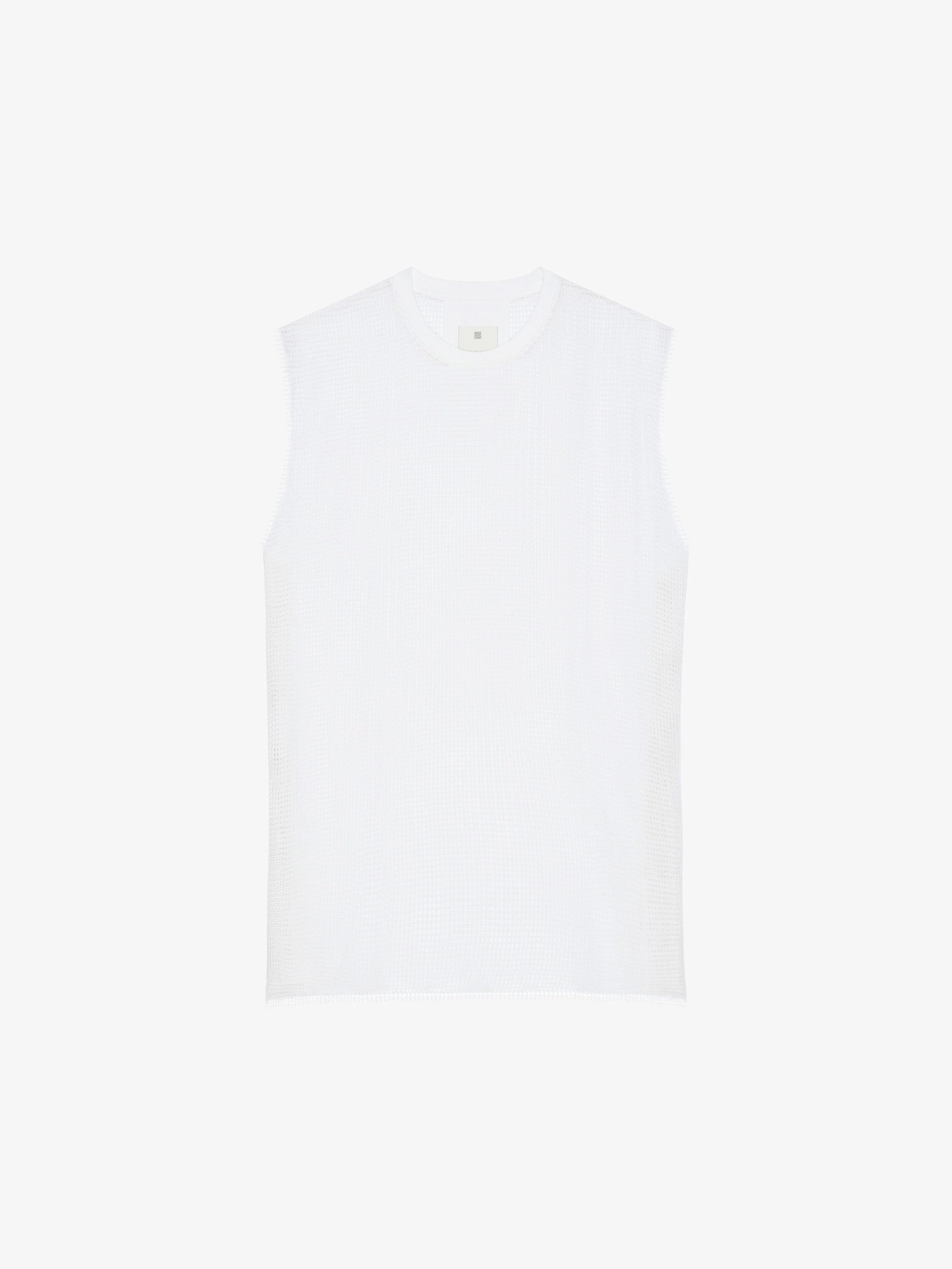 Natural Fibres Sleeveles T-Shirt