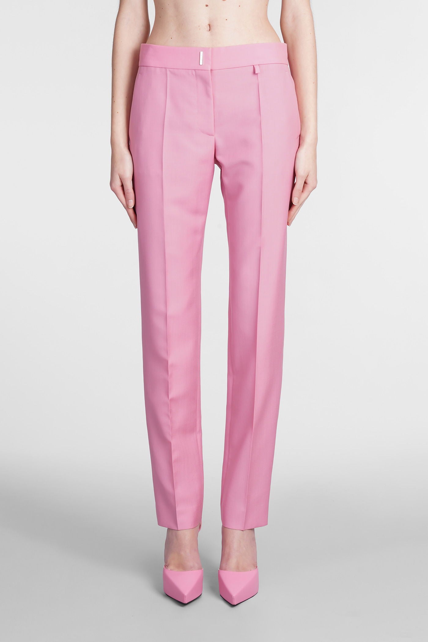 Pink Fibres Dress Pants