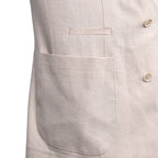 Beige Wool Blazer
