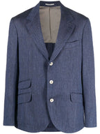 Blue Wool Jackets And Coat