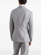 Gray Wool Blazer