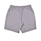 Gray Polyester Shorts
