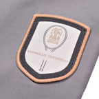 Gray Polyester Shorts