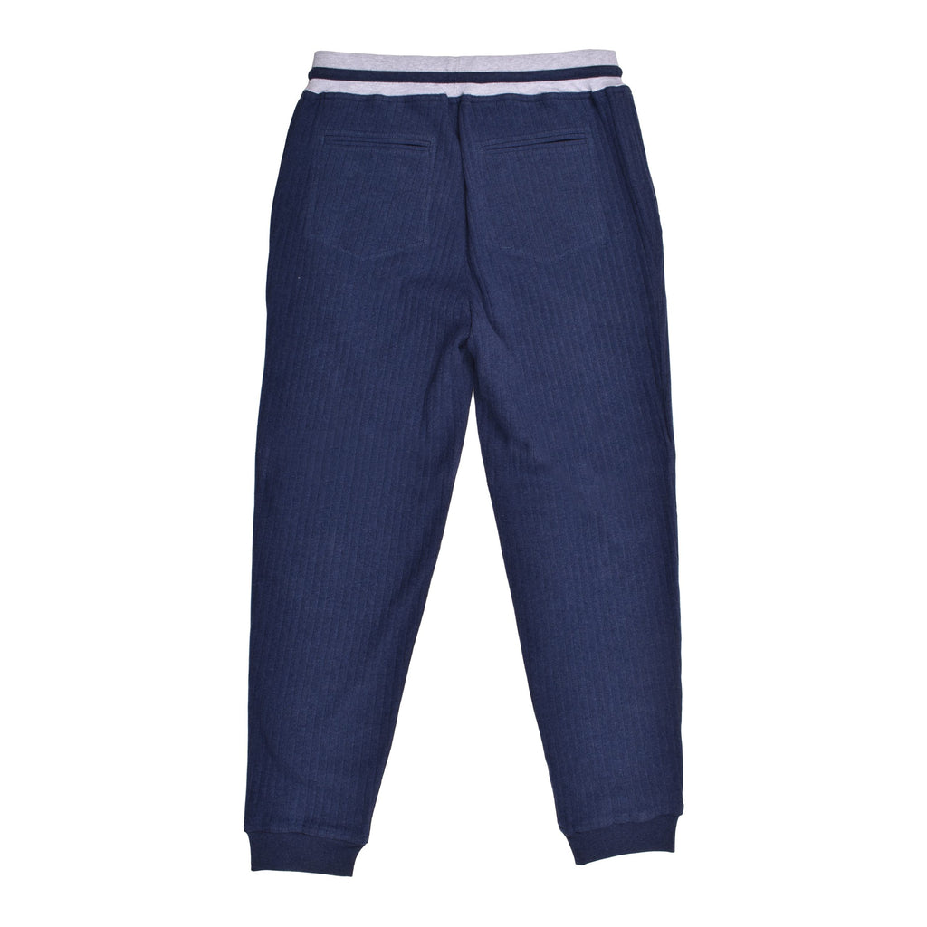 Blue Cotton Joggers (Workout Pants)