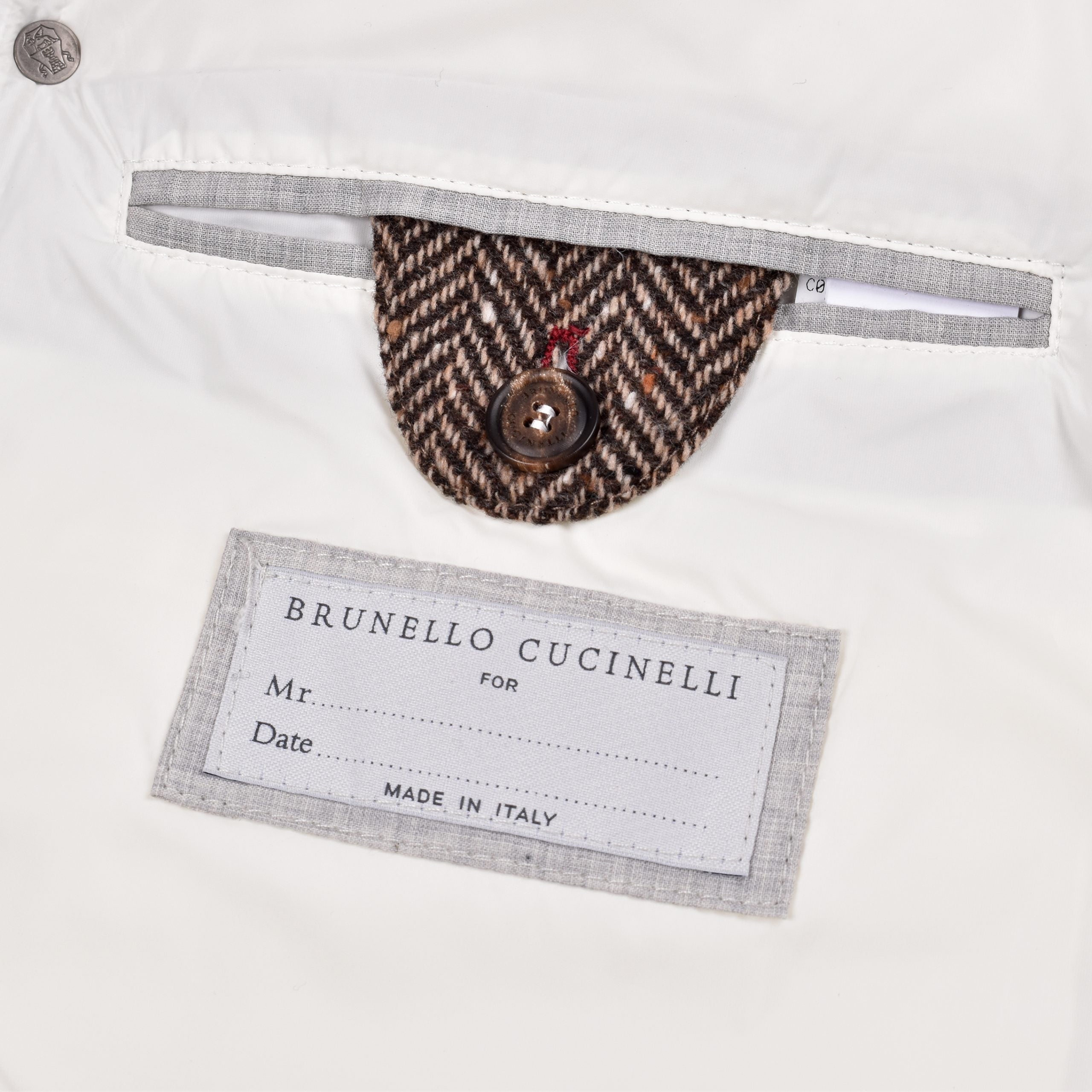 Brown Wool Sleveless Jacket