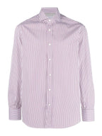 Bicolor Cotton Dress Shirt