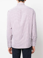 Bicolor Cotton Dress Shirt