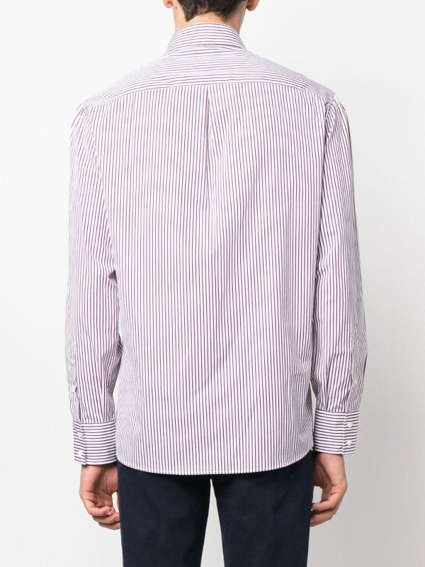 Bicolor Cotton Dress Shirt