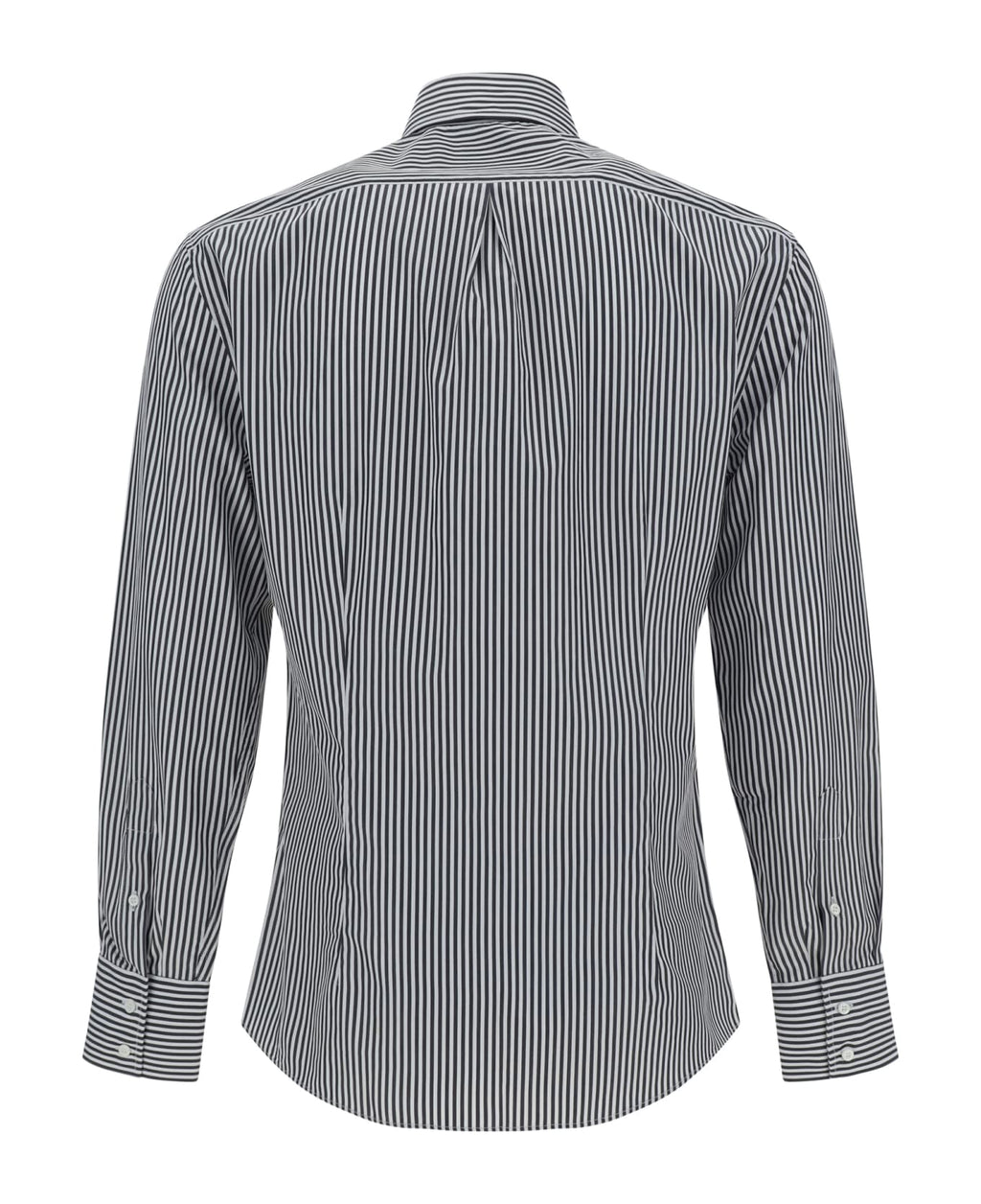 Bicolor Cotton Pattern Shirt