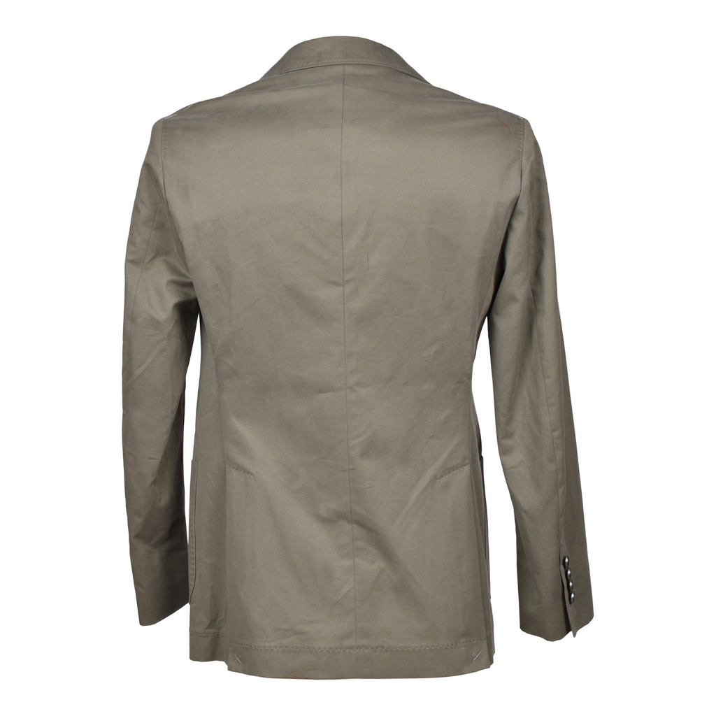 Green Cotton Blazer