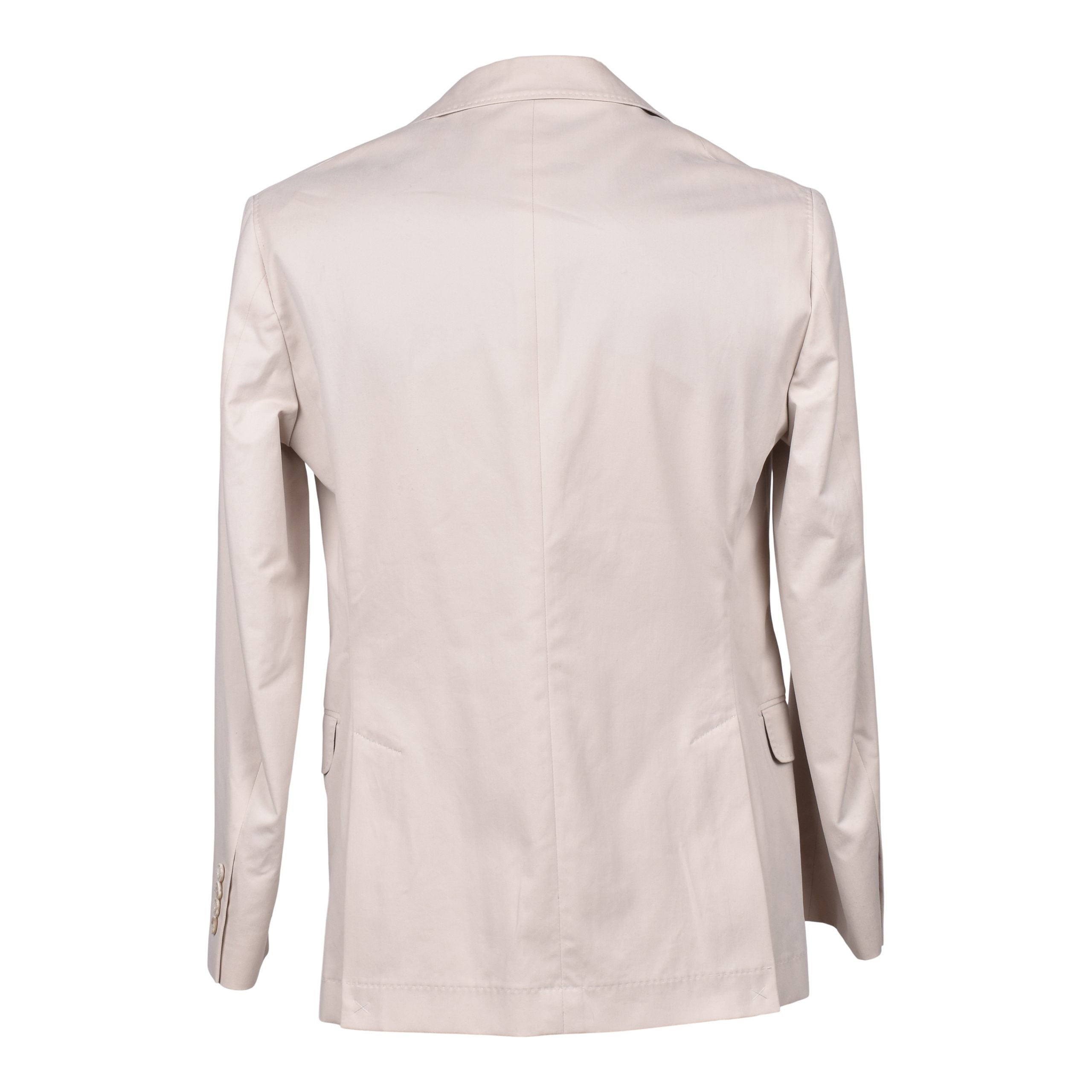 Beige Cotton Blazer