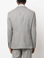 Gray Wool Two-Piece Suit