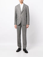 Gray Wool Two-Piece Suit