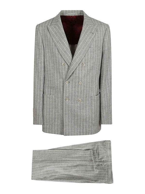 Pearl Leather Two-Piece Suit