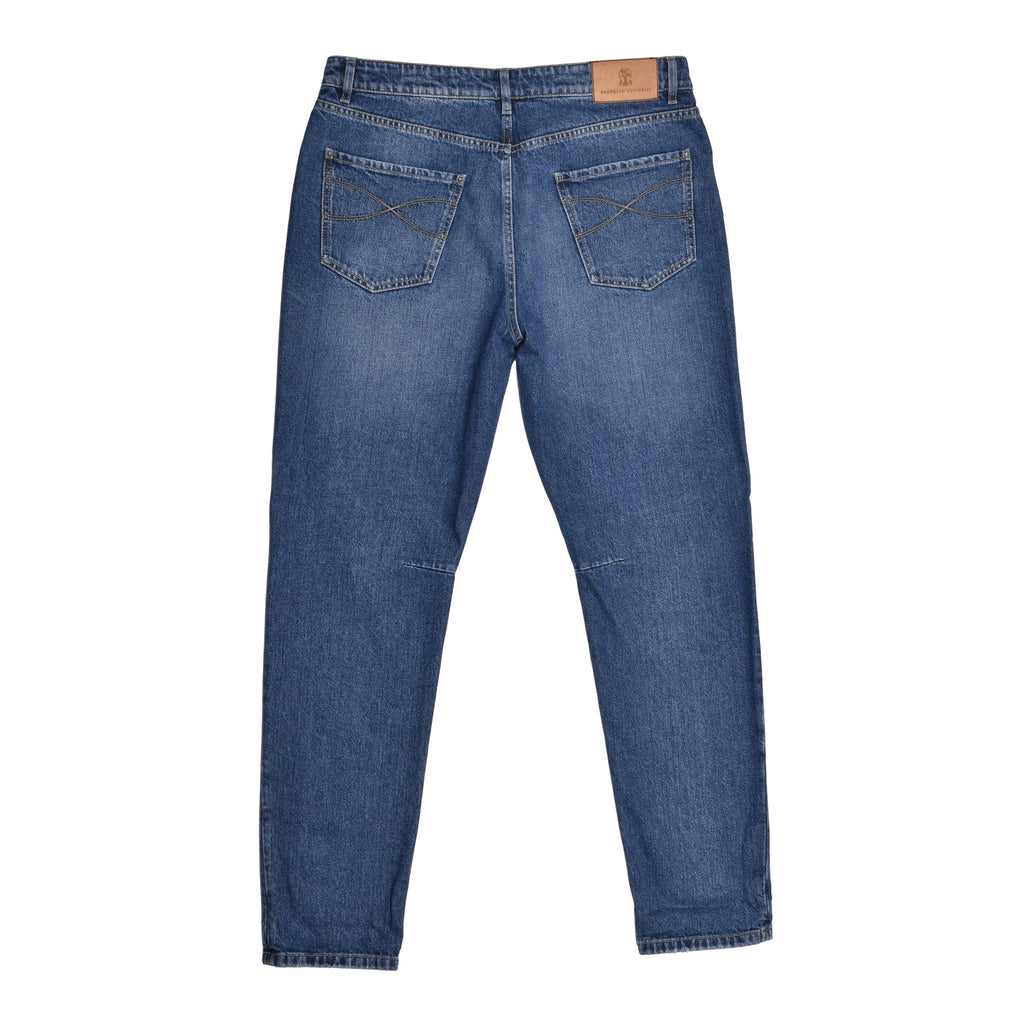 Blue Cotton Jeans Denim