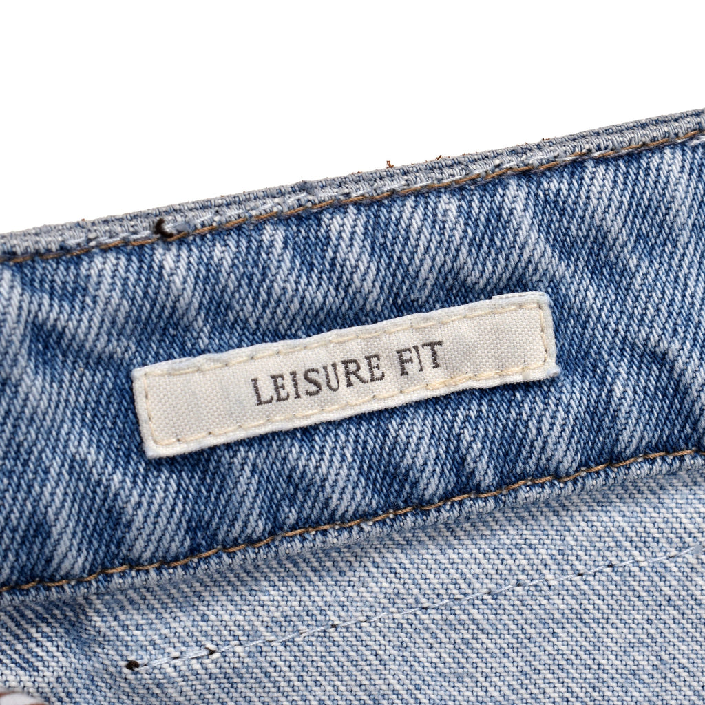 Blue Cotton Jeans Denim