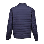 Blue Polyamide Full-Length Jacket