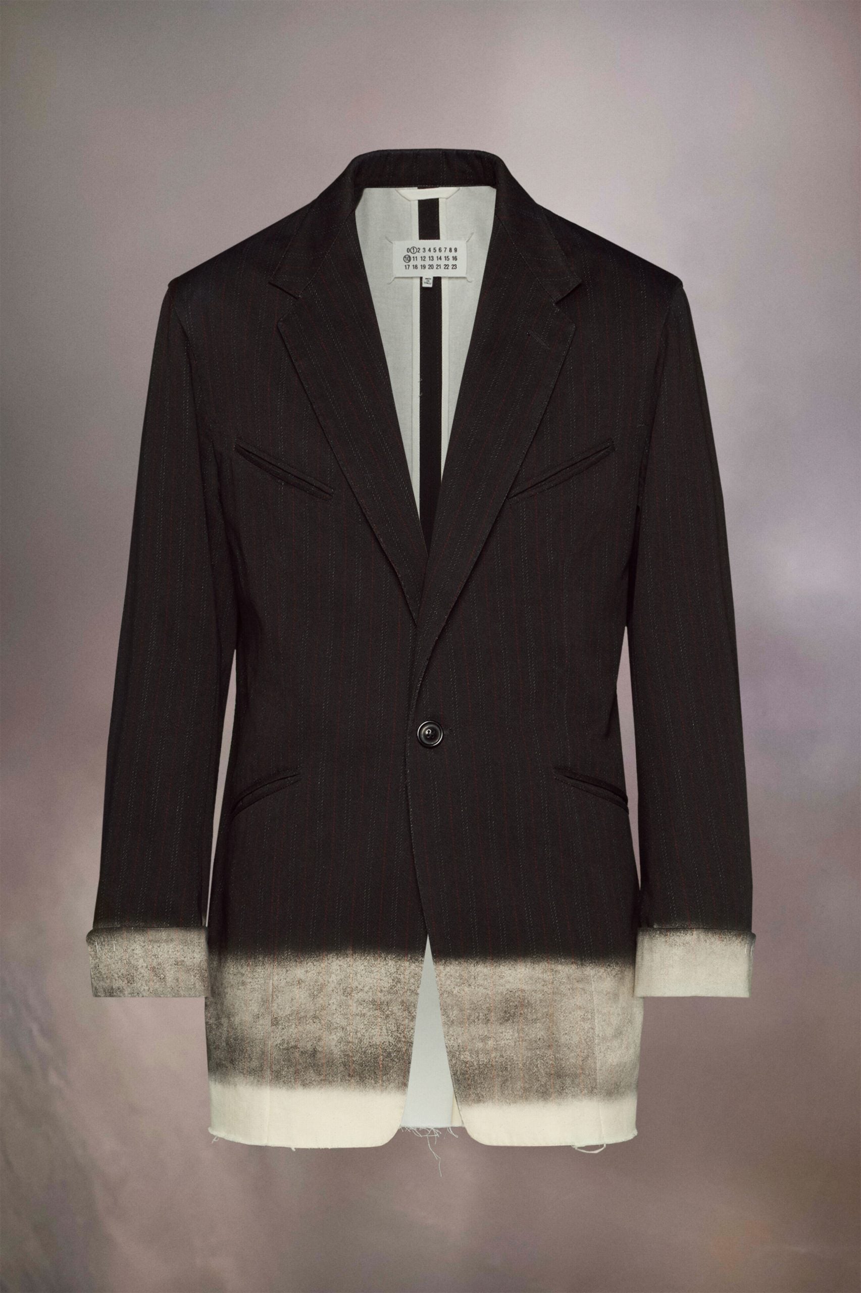 Gray Fibres Coat