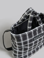 Black Fibres Tote Bag