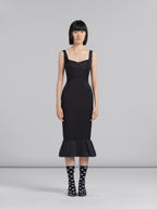 Black Fibres Cocktail Dress