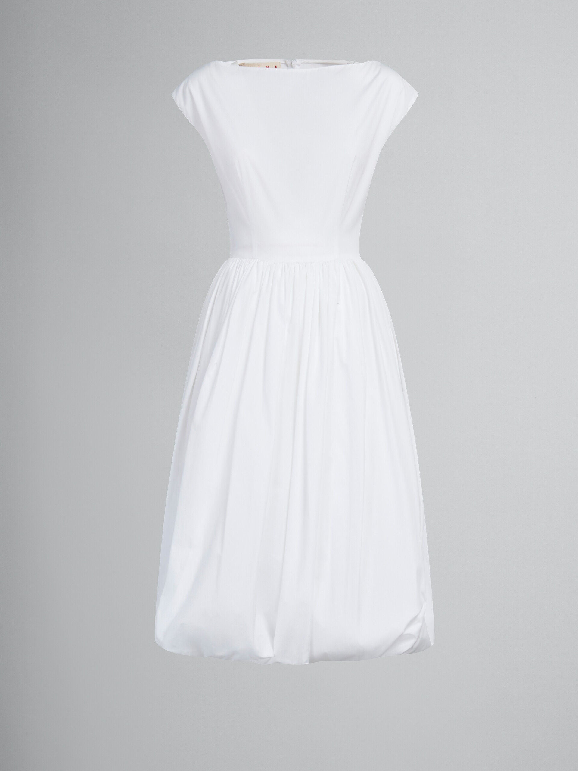 White Fibres Casual Dress