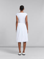 White Fibres Casual Dress