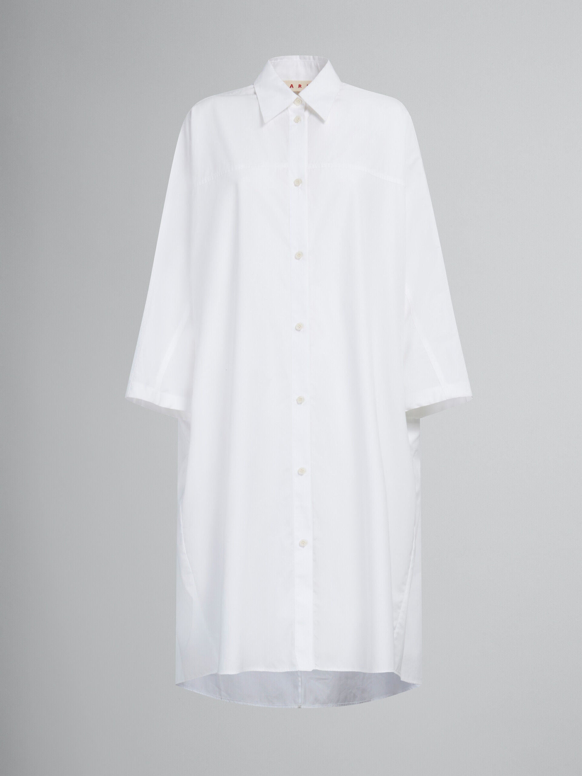 White Fibres Casual Dress