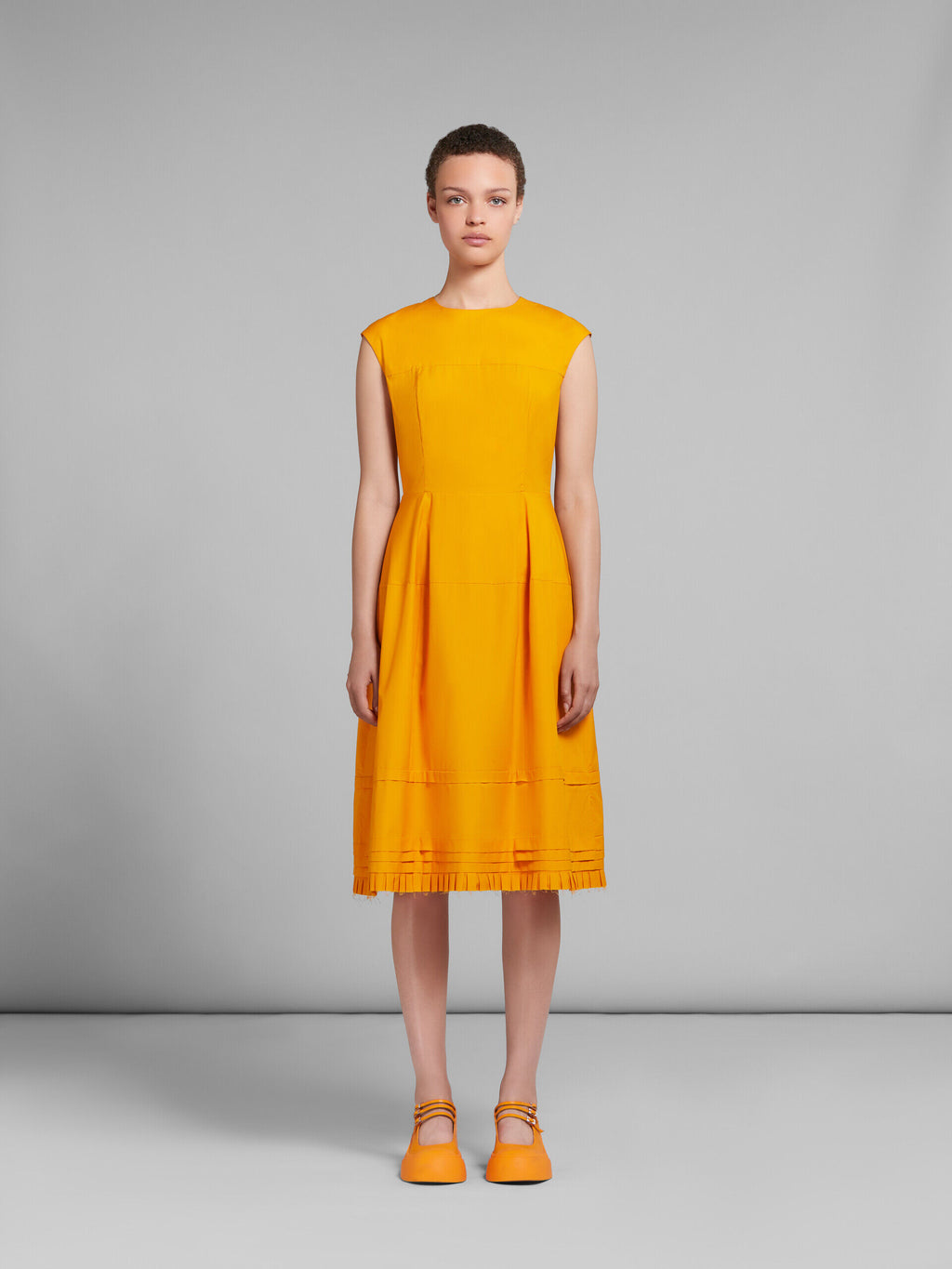 Orange Fibres Casual Dress