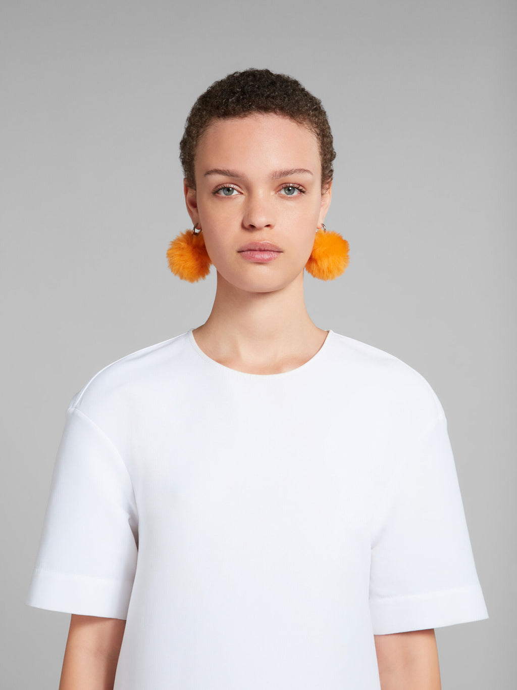 White Fibres Casual Dress