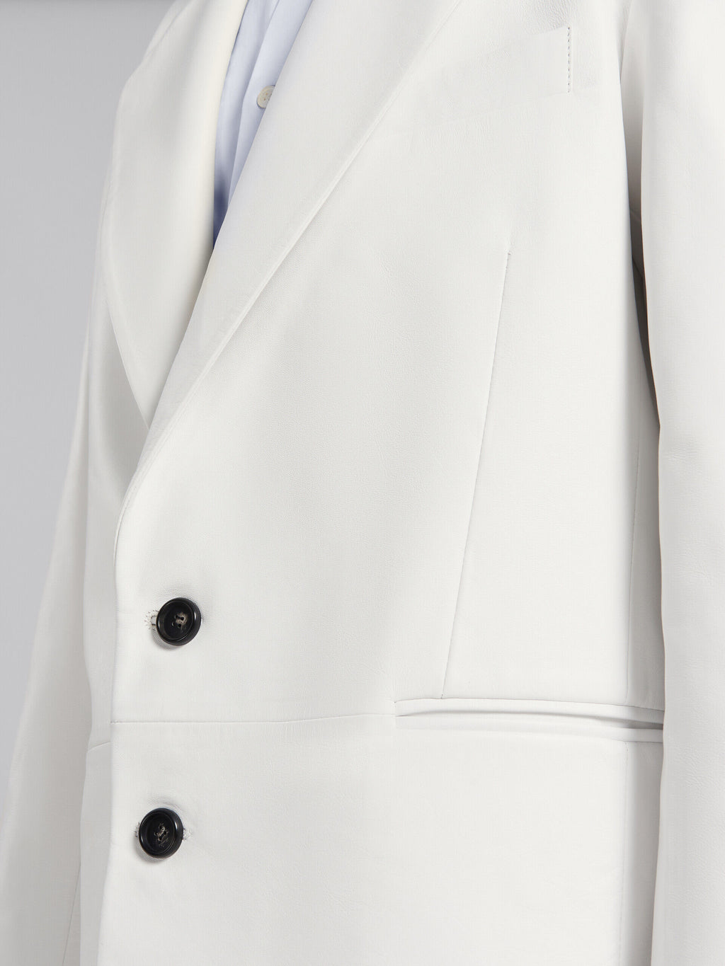 White Fibres Jackets And Coat