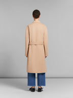Brown Fibres Coat
