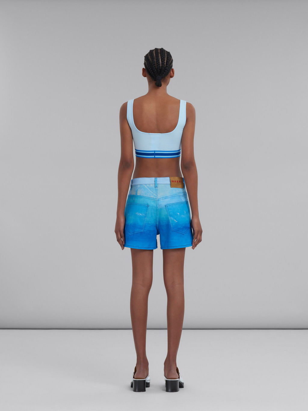 Blue Fibres Short And Mini Shorts