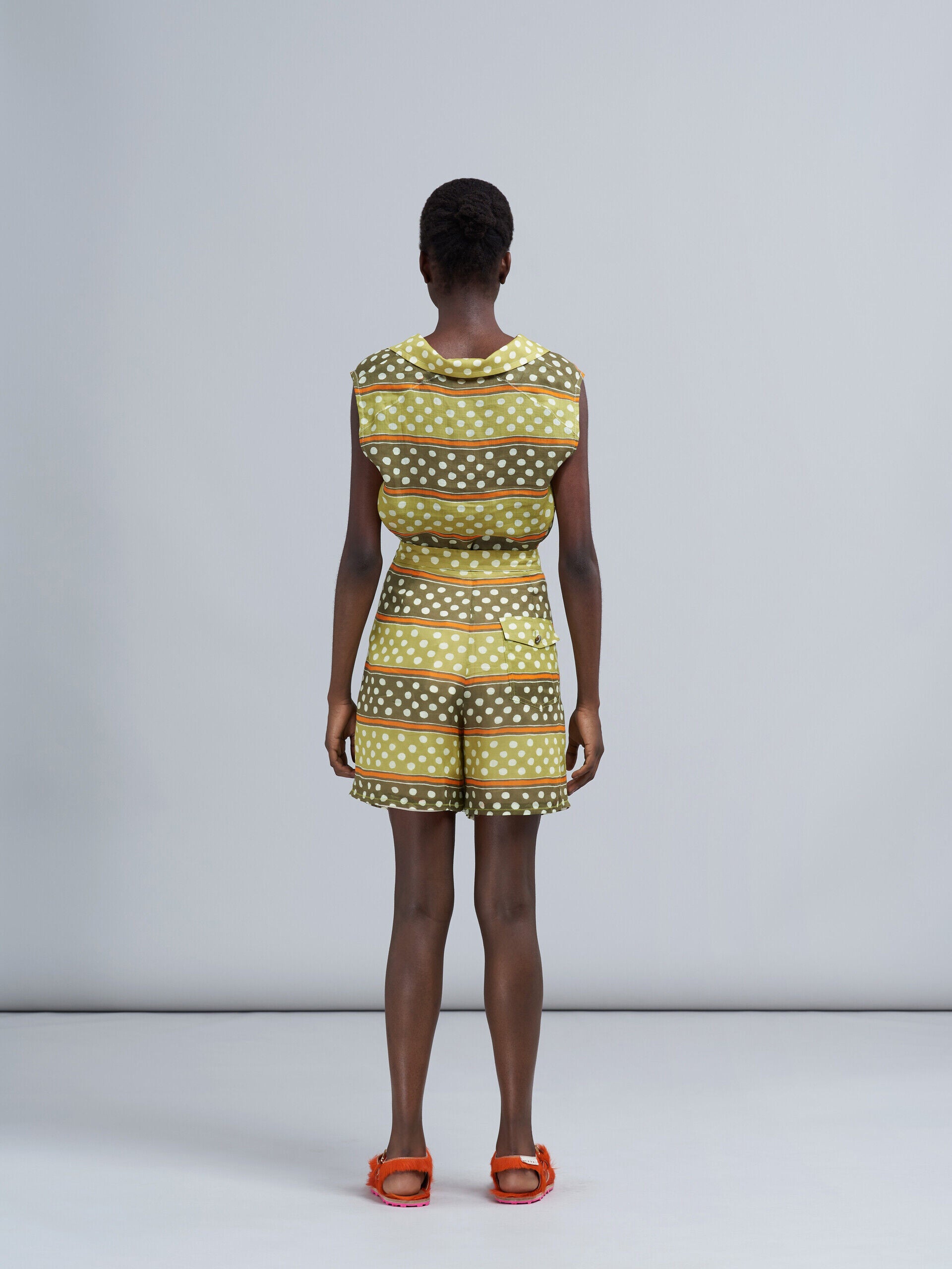 Green Fibres Knee Length